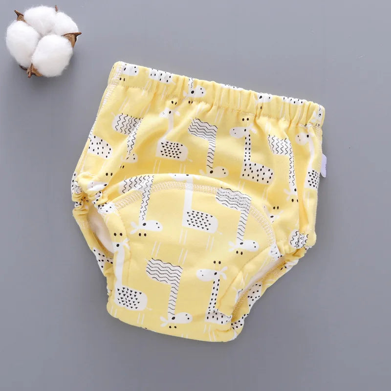 6-Layer Cotton Baby Warmup Pants - Waterproof
