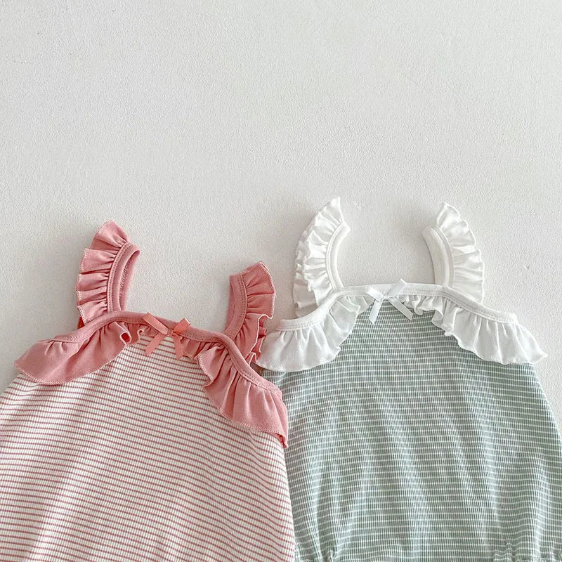 Baby Girl Camisole Bodysuit - Summer