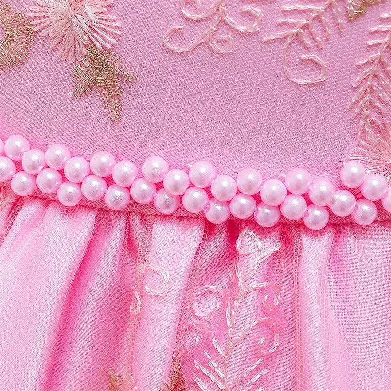 Baby Girl Christmas Princess Dress - Lace