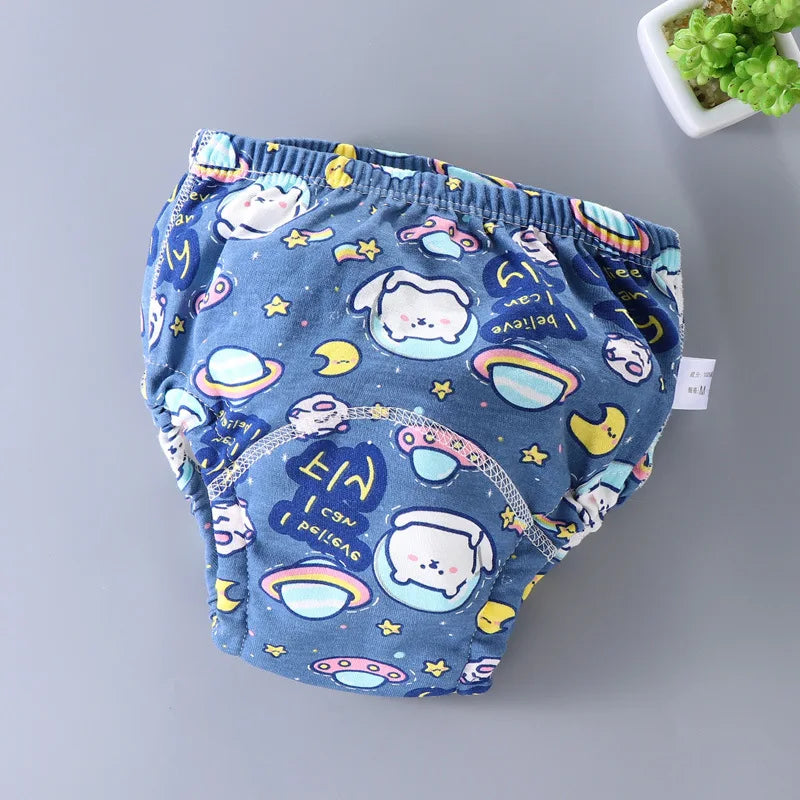 6-Layer Cotton Baby Warmup Pants - Waterproof