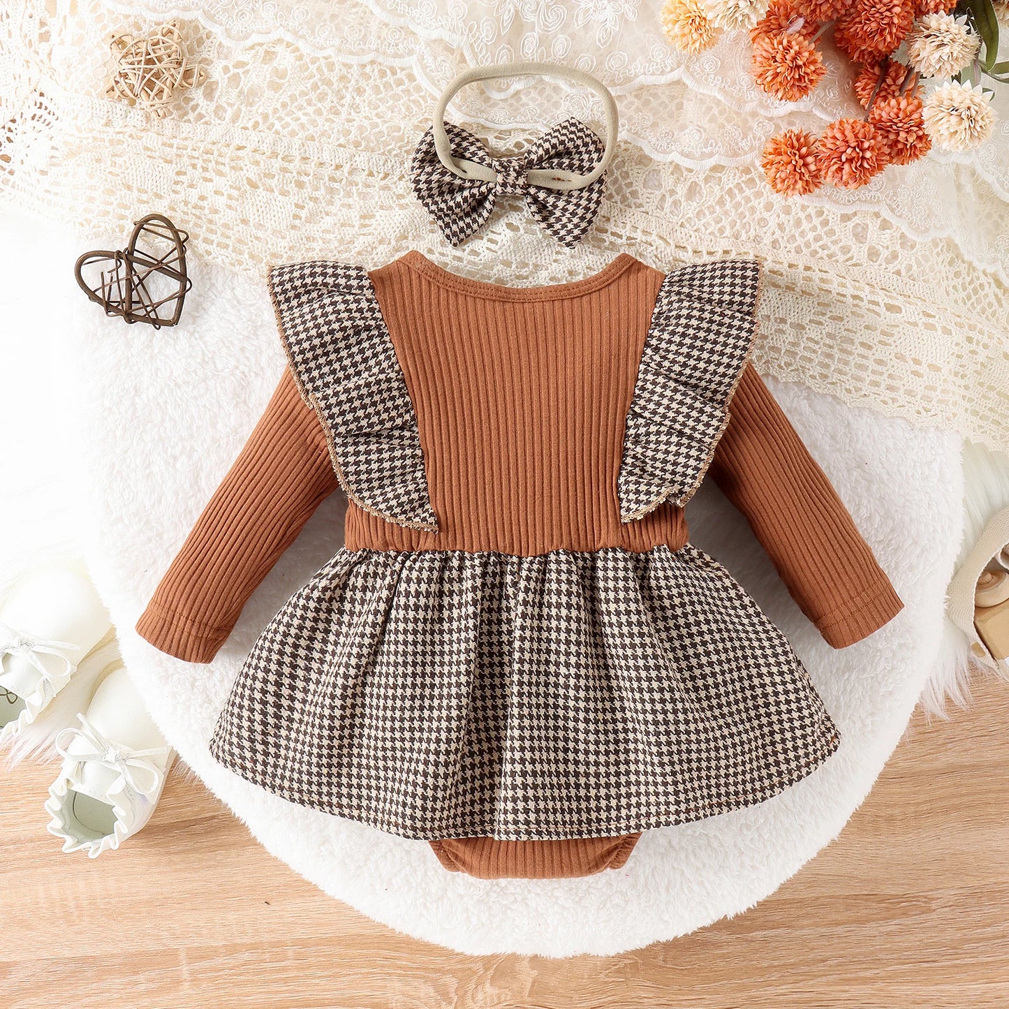 Baby Girl Autumn Apparel - Plaid