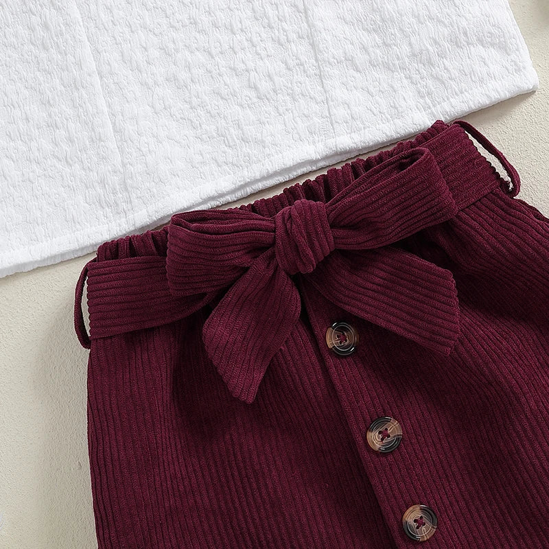 Girls Autumn Outfit Apparel - 2 Colors